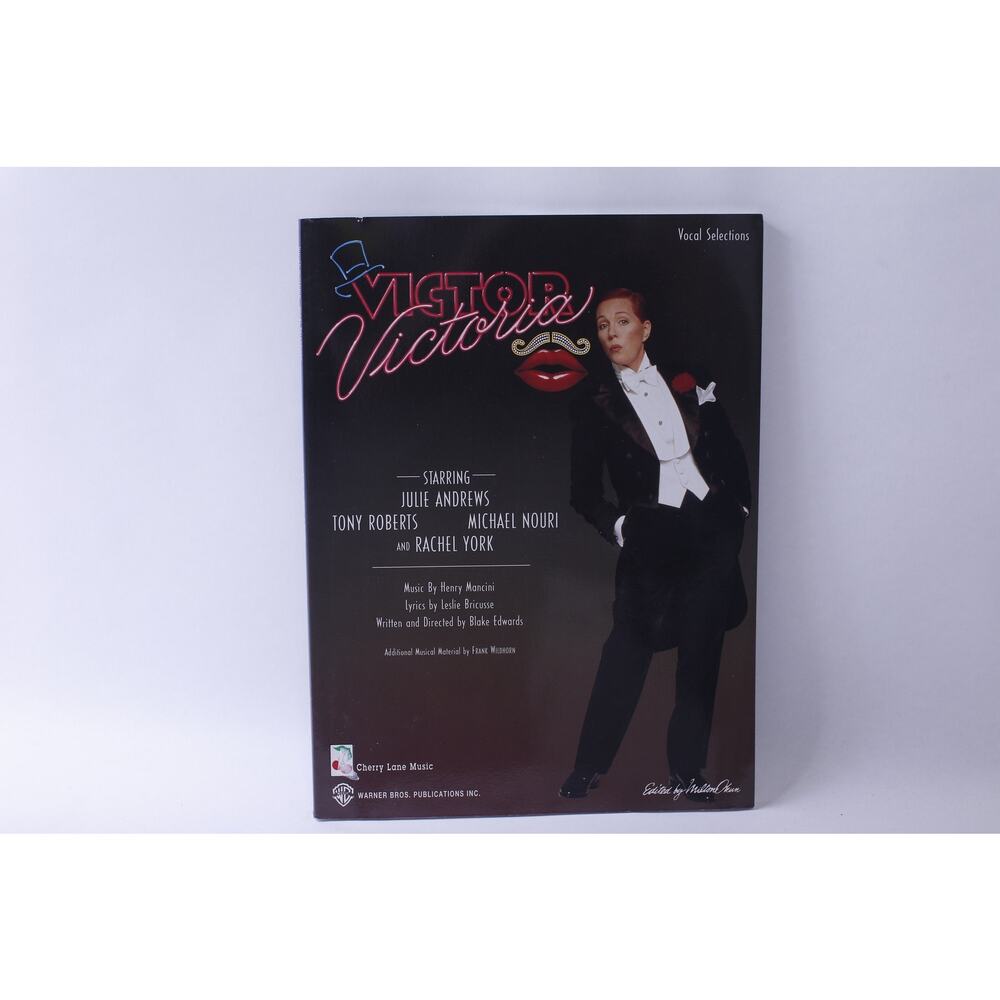 Victor Victoria, Songbook, Vocal Selections, Musical, 1996, Cherry Lane 650